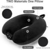 Comfortable TravelBest Memory Foam Travel Pillow for Comfortable Airplane Travel