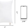 2-Pack of Bedsum Tiny Pillows: 11″x7″ Microfiber Mini Pillows