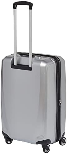 – Silver Samsonite Winfield 3 DLX Hardside Luggage with Spinners, 20-Inch Carry-On