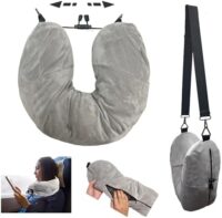 DreamShore Travel Pillow: Lightweight and Stuffable for Extra Luggage