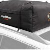 Weatherproof Rooftop Cargo Carrier for Top of Vehicle, Attaches Without or With Roof Rack – 18 Cubic Feet, Black by Rightline Gear Range 3