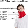 FOXSEON Turtleneck Support Travel Pillow for Neck Comfort