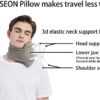 FOXSEON Travel Multifunctional Scarf with 3D Butterfly Neck Design