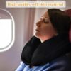 Adjustable Stuffable Travel Pillow by Tugaizi with Clothes Storage