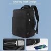 – Airline Approved Sinaliy Travel Backpack: Personal Item Size with Multi-Pockets and Waterproof Design for College, Hiking, and Business Travel.