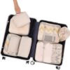 Travel in Style with BAGAIL 8-Piece Packing Cubes Set for Luggage Organization
