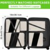 UNTIFUL 6-Piece Set of Compression Packing Cubes: The Ultimate Travel Organizer for Your Suitcase
