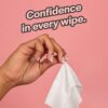 Convenient Flushable Wet Wipes for On-the-Go Use – 30 Individually Wrapped Wipes with Aloe – Hypoallergenic, Unscented, and Safe for Septic and Sewer Systems
