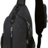 Sling Bag: WATERFLY Crossbody Chest Bag for Travel, Hiking, and Daypack Use