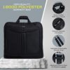 ZEGUR Suit Carry On Garment Bag: Perfect for Travel & Business Trips, With Shoulder Strap Included