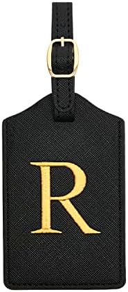 Redefine Your Travel Style with this PU Leather Luggage Tag for Suitcases, Handbags, and Travel Bags with Name Card and Privacy Cover