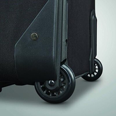4-Piece Set of Black American Tourister Fieldbrook XLT Softside Upright Luggage (BB/WD/21/25 UP)
