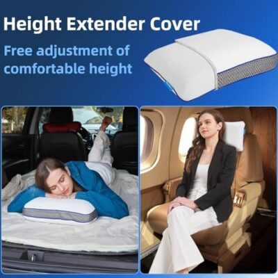 BlazeBeam Memory Foam Pillow – Dual-Cover Bed Pillows for Enhanced Comfort