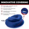 Comfortable Memory Foam Neck Pillow for Airplane Travel – Perfect for Airport Use