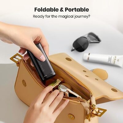 Portable and Foldable 4 in 1 Rotating Desk Phone Holder and Mount for Home, Office, and Travel by Klealook