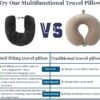 Stuffable Travel Neck Pillow by Jokvaex