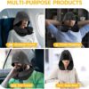 The Must-Have Travel Accessory: Flywish Neck Pillow with Hood for Adults