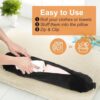 Soft EKEPIN Stuffable Travel Neck Pillow with Clothes compartment