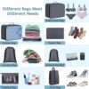 Discover the Durable and Foldable Bliss Packing Cubes: Perfect Organizers for Travel Accessories and Luggage