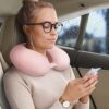 Experience Comfort on Your Next Flight with the Urnexttour Memory Foam Travel Pillow