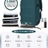 Bergsalz Lightweight Travel Backpack with Carry-On Features for Men and Women