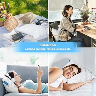 Compact Travel Size Firebrighting Small Shredded Memory Foam Pillow
